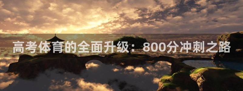 高考体育的全面升级：800分冲刺之路