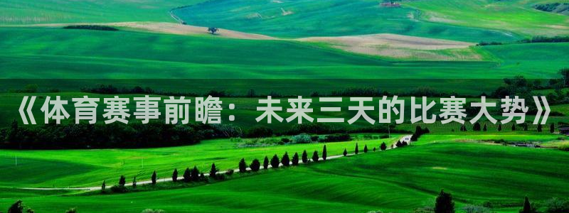 意昂2电子有限公司：《体育赛事前瞻：未来三天的比赛大势》
